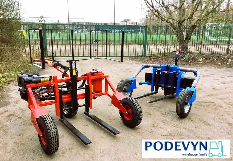 transpalette tout terrain Podevyn Belgique