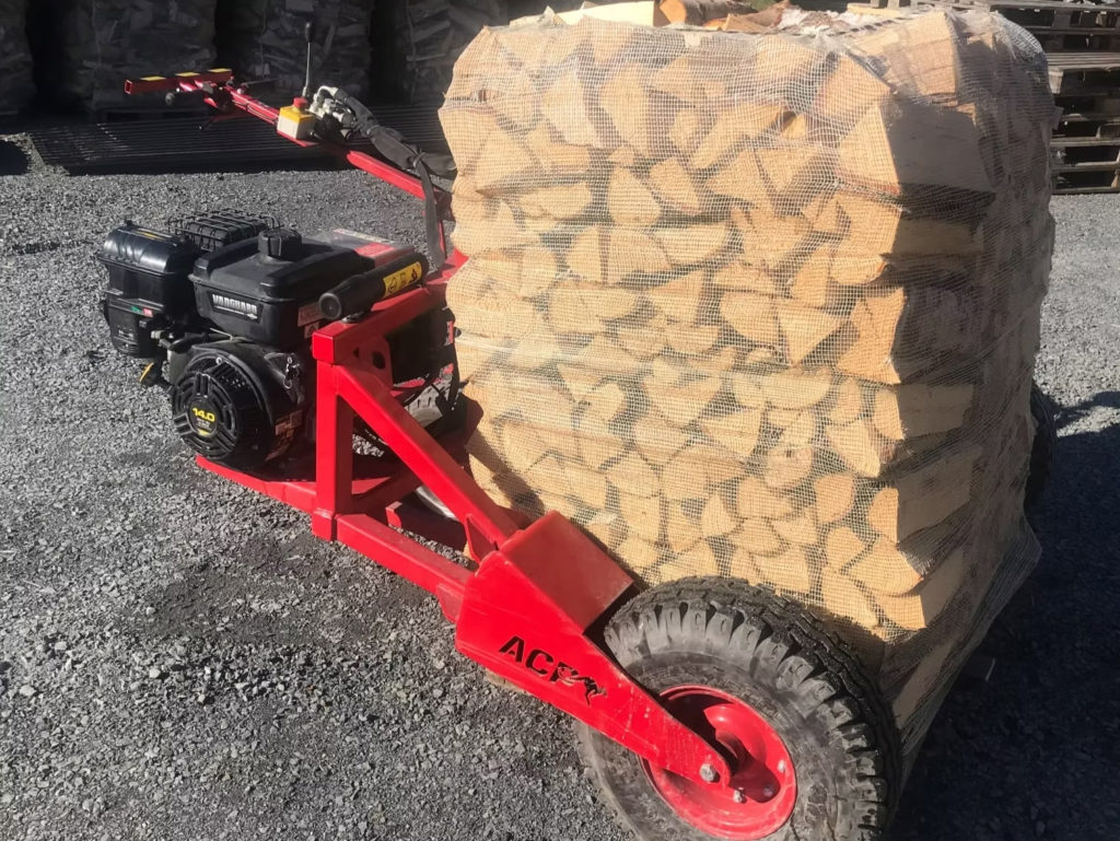 Optimaliseer uw houtleveringen met onze terreintranspallet