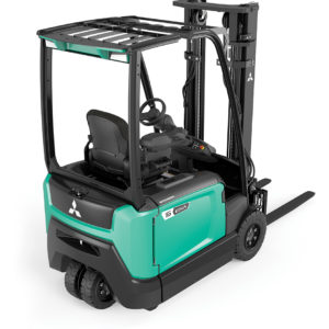 Mitsubishi FB16CN2T Elektrische heftruck 1.6T Triplex en Side Shift